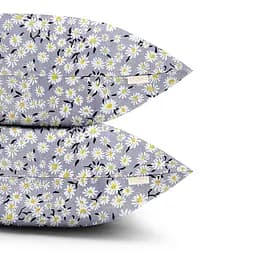 Набір наволочок Cosas Chamomile 40х60 см сірий (SetPillow_Daisy_40x60) - мініатюра 3