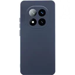 Чехол Silicone Cover Lakshmi Full Camera (AA) для Xiaomi Poco X7 Синий / Midnight Blue