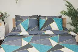 Набор наволочек Moon&Star Мікросатин Premium Triangles 40х60 см 2 шт