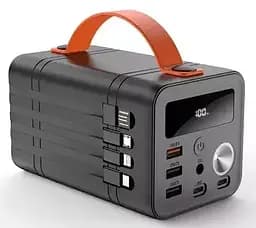 Batterie portable - batterie externe XO PR204 60000mAh 100W noire - мініатюра 4