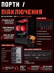 Ігровий ПК Oris (RTX 5070 12GB / Ryzen 5 7500F / 32GB DDR5 / SSD 512GB) - мініатюра 10