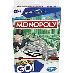 Гра настільна дорожня Hasbro Gaming Grab and Go Monopoly (F8256)