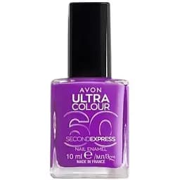 Швидковисихаючий лак для нігтів Avon УльтраКолір за 60 секунд Ultraviolet 10 мл (49469322)