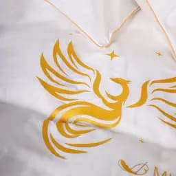 Комплект постільної білизни MirSon Ranforce Elite 0001 Moko White "Fire Bird" 175 х 210 см - мініатюра 4