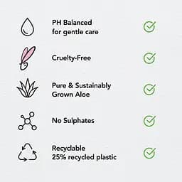 Безсульфатний бальзам-ополіскувач Herbal Essences Алое та масло авокадо для чутливої шкіри голови 275 мл - мініатюра 5