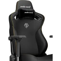 Геймерське крісло Anda Seat Kaiser 3 L Leather Black [AD12YDC-L-01-B-PV/C] [121751] - мініатюра 5