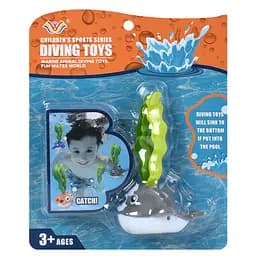Іграшка для плавання "Морський житель" Bambi 777-752BCD(Gray) Diving Toys 13 см
