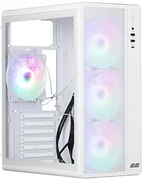Корпус Credo Plus V510W без БП 1xUSB3.0 1х USB 2.0 1xUSB Type-C 4x120мм RGB Rainbow V 2E Gaming teh0018916