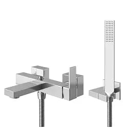 Смеситель для ванны Kohlman Excelent chrome настенный KPL-QW110H Хром