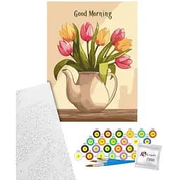 Картина за номерами Art Craft Тюльпанове пробудження 30х40 см (13171-AC)