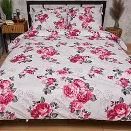 Підковдра Moon&Star Бязь Gold Люкс Rose Whisper Полуторна 143x210 см - мініатюра 2