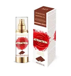 Розігрівальна масажна олія з феромонами Mai Pheromon Massage OilChocolate (30 мл)