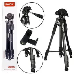 Штатив NeePho NP-8850 для зйомки 56-175см з розборним тримачем у чохлі Black - мініатюра 5