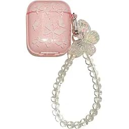 Чохол ANbeauty airpods 1/2 butterfly Pink (AN0103250)