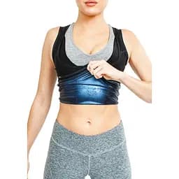 Термомайка для схуднення жіноча Sweat shaper M/L (35-40.5), жироспалювальна майка — термомайка (ST) - мініатюра 8