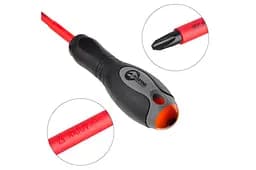 Викрутка діелектрична хрестоподібна хрестова Intertool PH3 х 150 мм 1000 В VT-3213 - мініатюра 2