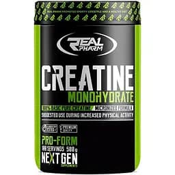 Креатин Real Pharm Creatine Monohydrate Фруктовый пунш 500 г