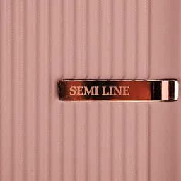 Валіза Semi Line 24 дюйми (M) дюйми (M) Rose (T5664-4) - мініатюра 9
