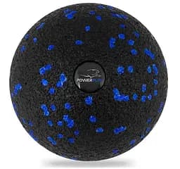Массажный мяч PowerPlay PP-4351 Epp Massage Ball (d10) Черно/Синий (PP-4351_Blue_d10)
