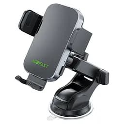 Автотримач для телефона ACEFAST D53 wireless charging car holder with electric clamp for dashboard Black
