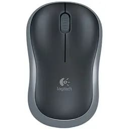 Миша бездротова Logitech M185 (910-002238) Grey USB