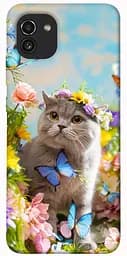 Чохол Demsky Spring cat для Samsung Galaxy A03