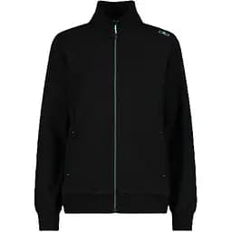 Кофта CMP Lightweight Women's Full-Zip Sweatshirt in Regular Fit Black XXS (1097-32D8006-U901 34)