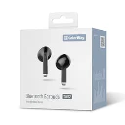 Навушники ColorWay Slim TWS-2 Earbuds Black - мініатюра 3