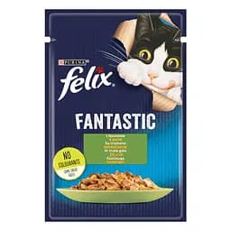 Набір вологого корму для котів у желе Felix Fantastic Мікс 1.02 кг (85 г x 12 шт.) - мініатюра 3