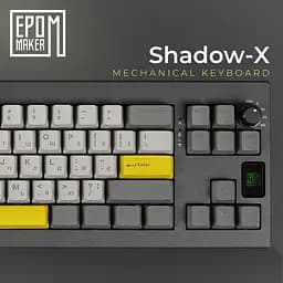 Клавіатура Epomaker Shadow-X Flamingo Black механічна бездротова (SHX-B-F) - мініатюра 5