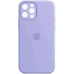 Чохол Silicone Case Full Camera Protective AA для Apple iPhone 14 Pro 6.1" Бузковий / Lilac
