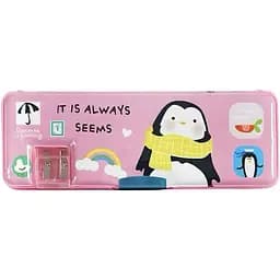 Пенал шкільний C 60868-3 з точилкою 2 відділення