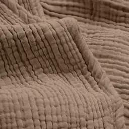 Комплект постільної білизни Cosas Brown CS1 Підлітковий муслін коричневий (Muslin_019Brown_El90-019Brown_155) - мініатюра 11