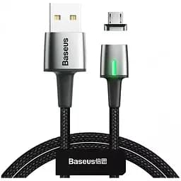 Кабель-перехідник Baseus Magnetic USB Lightning CALXC-A01 1 м чорний