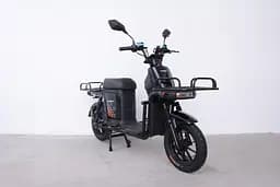 Електроскутер Вантажний з двома великими багажниками Crosser MAX PRO (1200W  72V 24Ah) Чорний - мініатюра 4