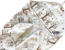 Байковое полотенце Moontime "Лесные звери"