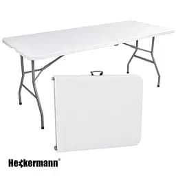 Стіл складаний переносний Heckermann 240x75x74 см White (Z240) - мініатюра 3