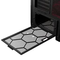 Корпус Modecom VOLCANO EXPANSE S ARGB 4x140 мм fans MIDI USB 3.0x2+TYPE-C BLACK без БЖ ATX (AT-EXPANSE-SG-10-000000) - мініатюра 7