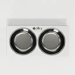 Hollky Base XS — миски на підставці для маленьких собак та котів (2 × 0,25 л) - мініатюра 5