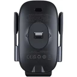 Автомобільний тримач холдер із БЗП Baseus Xiaomilky Way Pro Series Wireless Charging Electric Car Mount Phone Holder C40357000111-00 - мініатюра 3