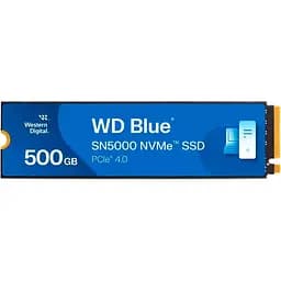 Накопитель SSD Western Digital m.2 NVMe 500GB WD BLUE SN5000 512 480 (WDS500G4B0E)