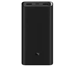 Зовнішній акб Xiaomi Power Bank 3 Pro PLM07ZM 2*USB+Type-C 20000mAh Чорний