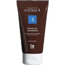 Шампунь №4 для жирной и чувствительной кожи головы System 4 №4 Shale Oil Shampoo Sim Sensitive 75 мл