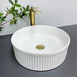 Умивальник VBI Brindisi white накладний VBI-014100, Білий