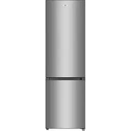 Холодильник Gorenje с нижней морозильной камерой, 180х55х56 см, 2 дверцы, Х- 198 л, М- 66 л, A++, ST, серый