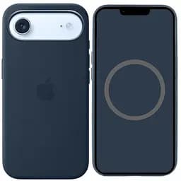 Чохол Epik Silicone case AAA with Magsafe and Animation для Apple iPhone 17 Air 6.5" Midnight