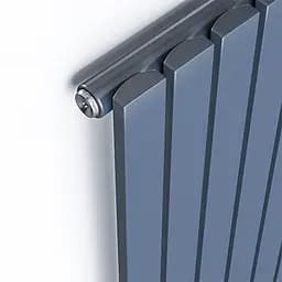 Радіатор дизайнерський Ideale Jolanda 11 10/1500 антрацит, Антрацит - мініатюра 2