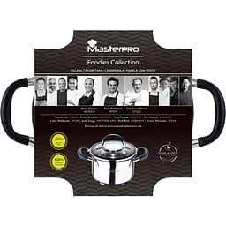 Каструля MasterPro Foodies collection висока з кришкою 1.8 л (BGMP-1504-BK) - мініатюра 2
