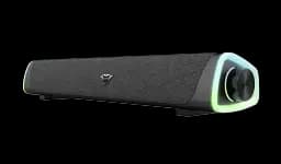 Саундбар Trust GXT 620 AXON, Black, 6W, 3.5 мм, RGB підсвічування, живлення від USB, регулятор гучності (24482)