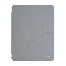 Чохол-книжка для планшета Apple iPad Pro 11 (2024)/Pro 11 (2025) M5, Y-Type PEN, сірий, магнітний, з тримачем для стилуса, протиударний, обкладинка з функцією підставки, екошкіра + ТПУ, функція автоматичного пробудження/сну, ArmorStandart (ARM77534)